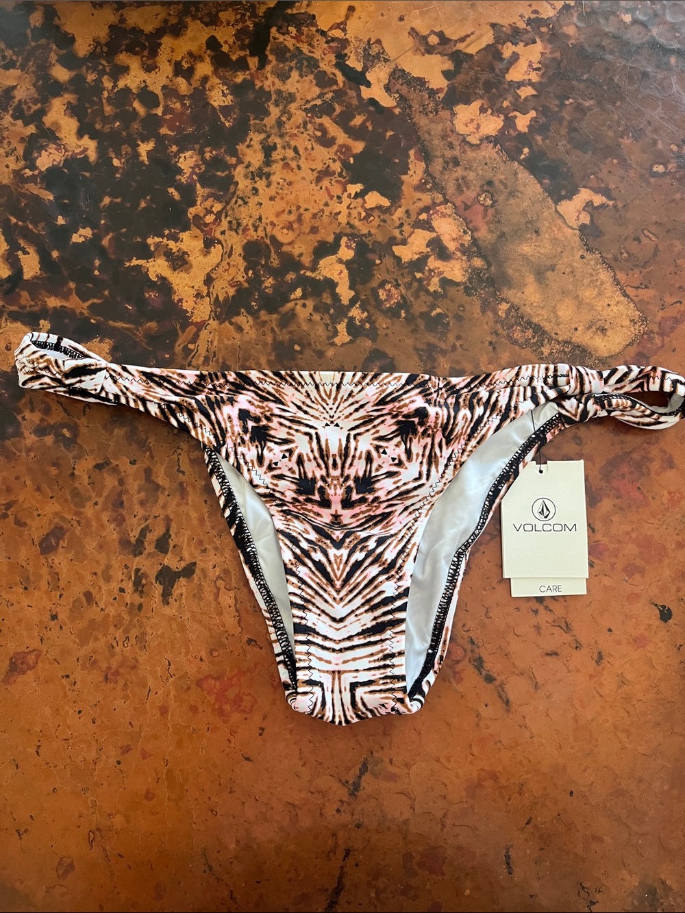 NWT Volcom Lost Sea Skimpy Bikini Bottoms